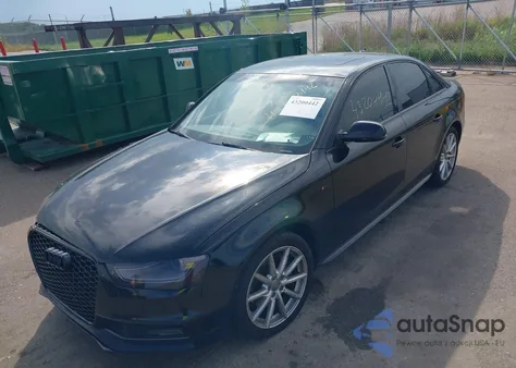 2015 Audi A4 2.0T Premium from USA, damaged, VIN WAUBFAFLXFN017413